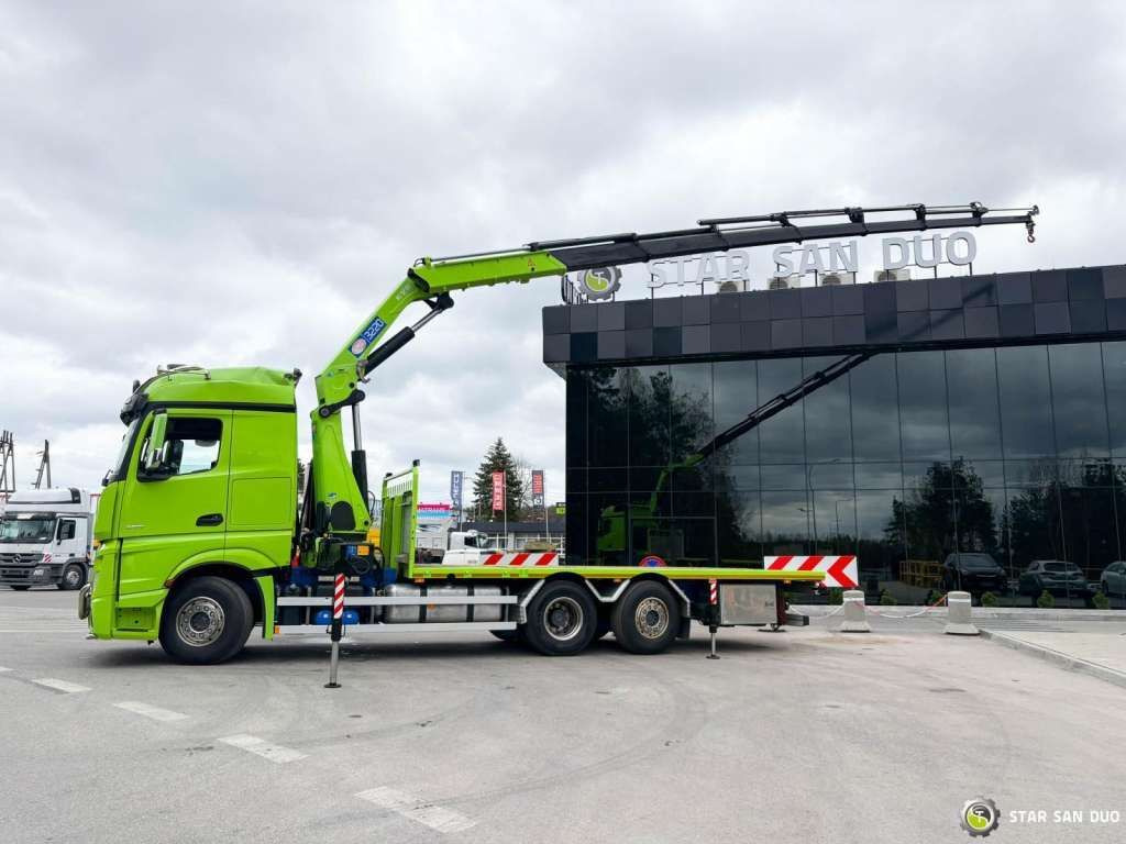 Mercedes-Benz Actros 6x2 HMF 3220 K7 Crane Mercedes-Benz Actros 6x2 HMF 3220 K7 Crane - شاحنة كرين, شاحنات مسطحة: صورة 3 Mercedes-Benz Actros 6x2 HMF 3220 K7 Crane Mercedes-Benz Actros 6x2 HMF 3220 K7 Crane - شاحنة كرين, شاحنات مسطحة: صورة 3