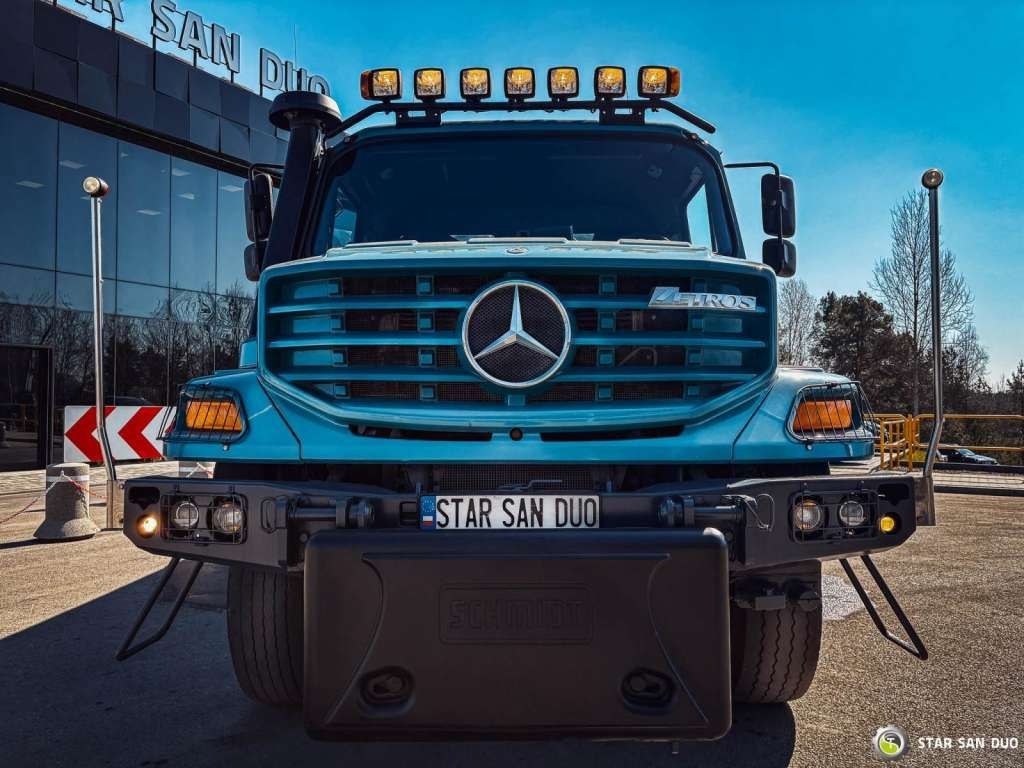Mercedes-Benz Zetros 1833 4x4 Kipper Camper Chassis - شاحنة قلاب: صورة 2 Mercedes-Benz Zetros 1833 4x4 Kipper Camper Chassis - شاحنة قلاب: صورة 2