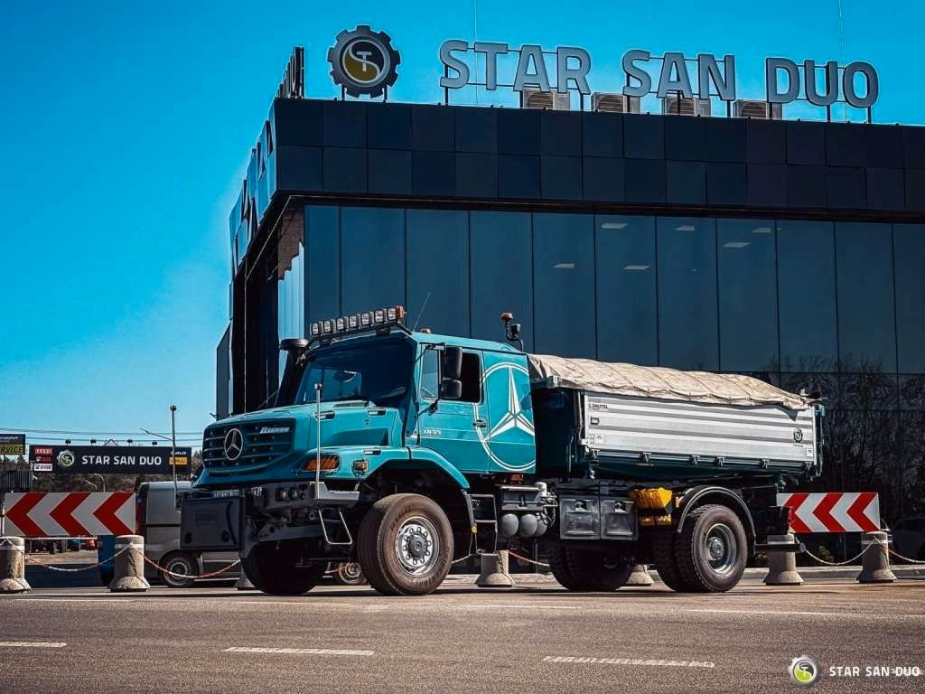 Mercedes-Benz Zetros 1833 4x4 Kipper Camper Chassis - شاحنة هيكل كابينة: صورة 1 Mercedes-Benz Zetros 1833 4x4 Kipper Camper Chassis - شاحنة هيكل كابينة: صورة 1