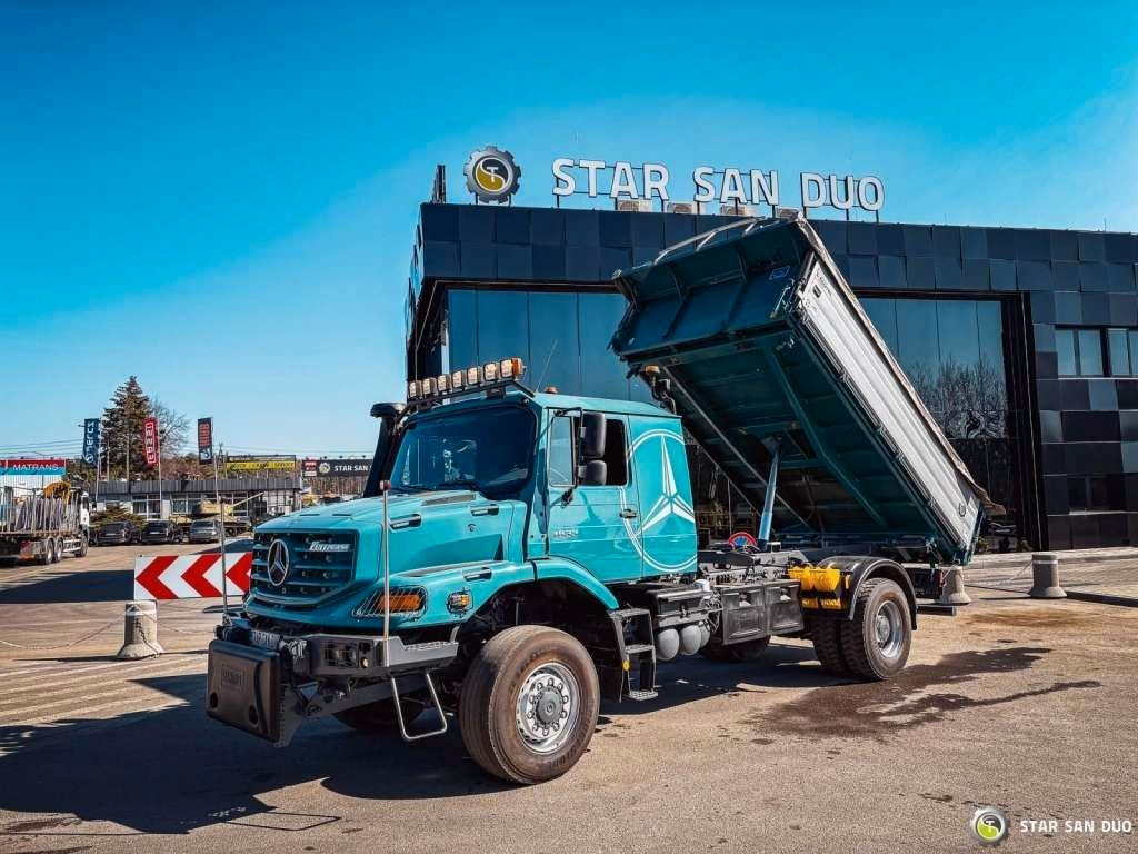 Mercedes-Benz Zetros 1833 4x4 Kipper Camper Chassis - شاحنة هيكل كابينة: صورة 2 Mercedes-Benz Zetros 1833 4x4 Kipper Camper Chassis - شاحنة هيكل كابينة: صورة 2