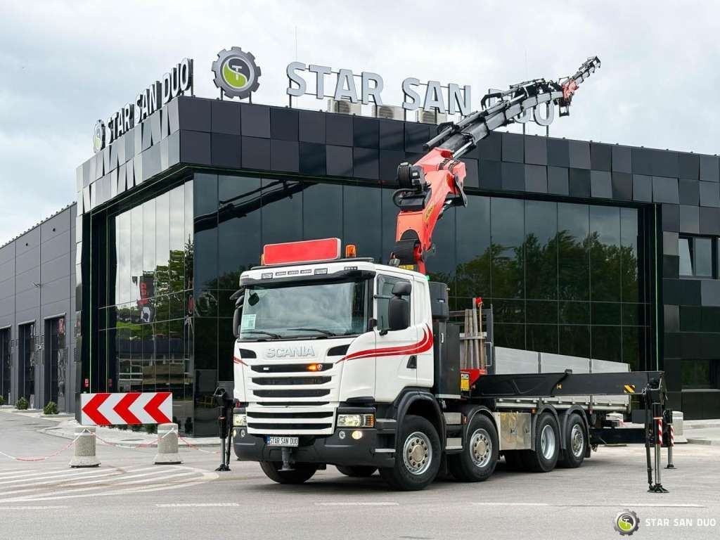 Scania G480 8x2 PALFINGER PK 53002 SH FlyJIB LowMileag - شاحنة كرين: صورة 1 Scania G480 8x2 PALFINGER PK 53002 SH FlyJIB LowMileag - شاحنة كرين: صورة 1