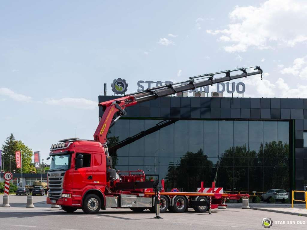 Scania R450 8x4 Palfinger PK 65002 SH HDS Crane - شاحنة كرين: صورة 1 Scania R450 8x4 Palfinger PK 65002 SH HDS Crane - شاحنة كرين: صورة 1