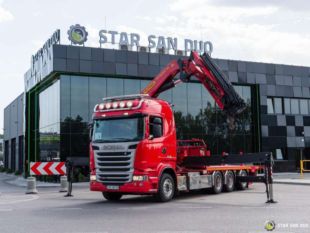 Scania R450 8x4 Palfinger PK 65002 SH HDS Crane - شاحنة كرين: صورة 5 Scania R450 8x4 Palfinger PK 65002 SH HDS Crane - شاحنة كرين: صورة 5