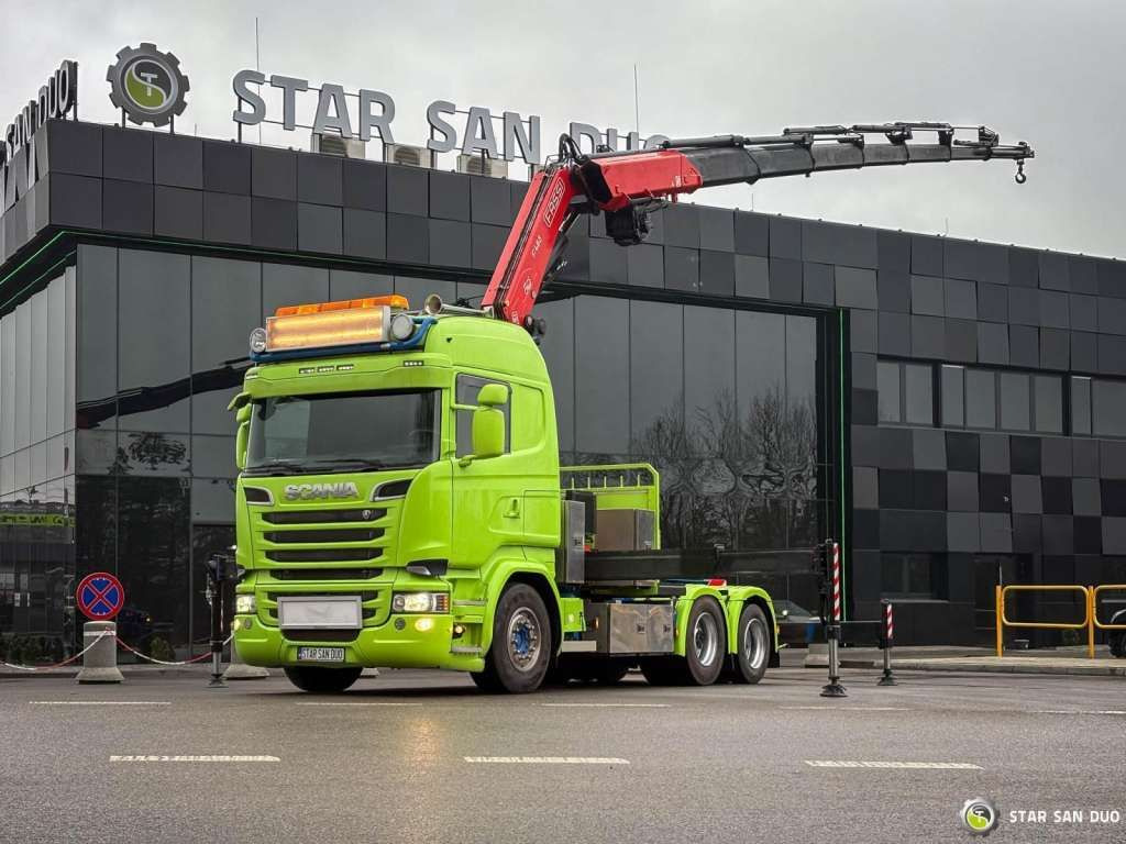 Scania R520 6x2 Fassi F485 Crane Kran Winch Euro 6 Scania R520 6x2 Fassi F485 Crane Kran Winch Euro 6 - شاحنة كرين, وحدة جر: صورة 5 Scania R520 6x2 Fassi F485 Crane Kran Winch Euro 6 Scania R520 6x2 Fassi F485 Crane Kran Winch Euro 6 - شاحنة كرين, وحدة جر: صورة 5