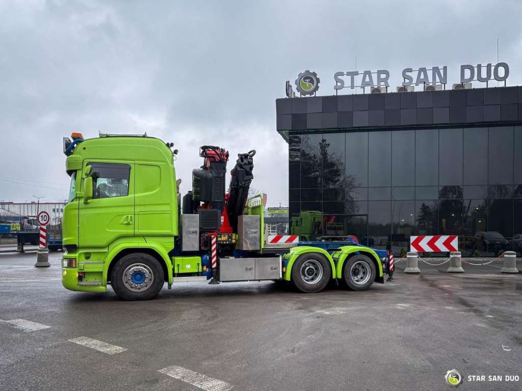 Scania R520 6x2 Fassi F485 Crane Kran Winch Euro 6 Scania R520 6x2 Fassi F485 Crane Kran Winch Euro 6 - شاحنة كرين, وحدة جر: صورة 2 Scania R520 6x2 Fassi F485 Crane Kran Winch Euro 6 Scania R520 6x2 Fassi F485 Crane Kran Winch Euro 6 - شاحنة كرين, وحدة جر: صورة 2