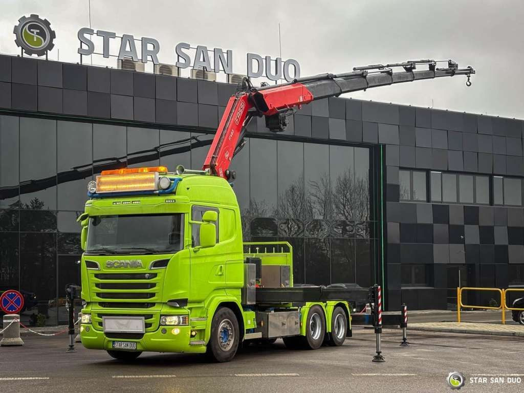 Scania R520 6x2 Fassi F485 Crane Kran Winch Euro 6 Scania R520 6x2 Fassi F485 Crane Kran Winch Euro 6 - شاحنة كرين, وحدة جر: صورة 1 Scania R520 6x2 Fassi F485 Crane Kran Winch Euro 6 Scania R520 6x2 Fassi F485 Crane Kran Winch Euro 6 - شاحنة كرين, وحدة جر: صورة 1