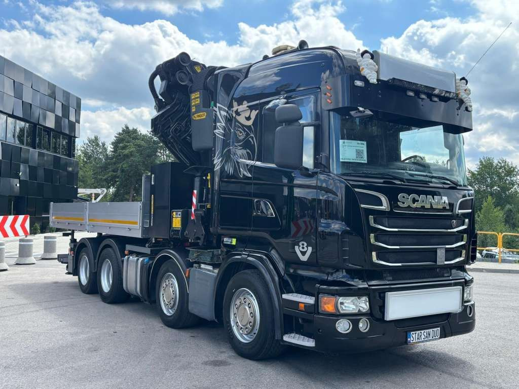 Scania R560 8x2 PALFINGER PK 92002 SH Fly Jib Winch 5t - شاحنة كرين: صورة 3 Scania R560 8x2 PALFINGER PK 92002 SH Fly Jib Winch 5t - شاحنة كرين: صورة 3
