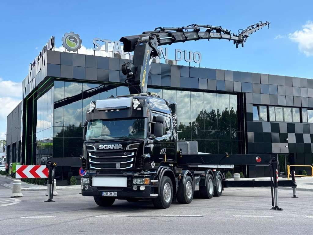 Scania R560 8x2 PALFINGER PK 92002 SH Fly Jib Winch 5t - شاحنة كرين: صورة 1 Scania R560 8x2 PALFINGER PK 92002 SH Fly Jib Winch 5t - شاحنة كرين: صورة 1