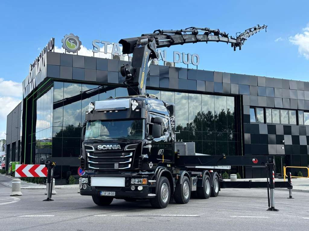 Scania R560 8x2 PALFINGER PK 92002 SH Fly Jib Winch 5t - شاحنة كرين: صورة 4 Scania R560 8x2 PALFINGER PK 92002 SH Fly Jib Winch 5t - شاحنة كرين: صورة 4
