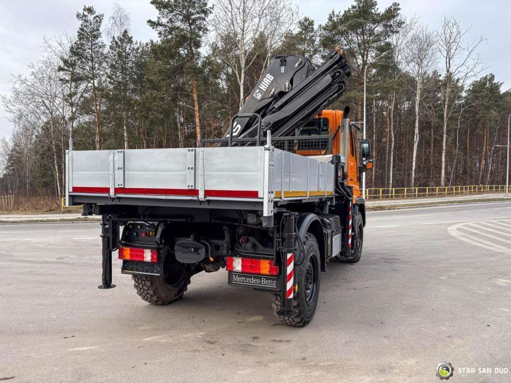 شاحنة كرين, شاحنات مسطحة Unimog Mercedes-Benz UNIMOG U300 4x4 HIAB 122 D-3 CRANE Unimog Mercedes-Benz UNIMOG U300 4x4 HIAB 122 D-3 CRANE: صورة 14