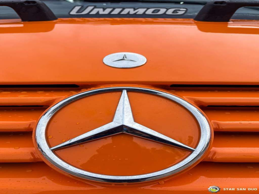 شاحنة كرين, شاحنات مسطحة Unimog Mercedes-Benz UNIMOG U300 4x4 HIAB 122 D-3 CRANE Unimog Mercedes-Benz UNIMOG U300 4x4 HIAB 122 D-3 CRANE: صورة 25