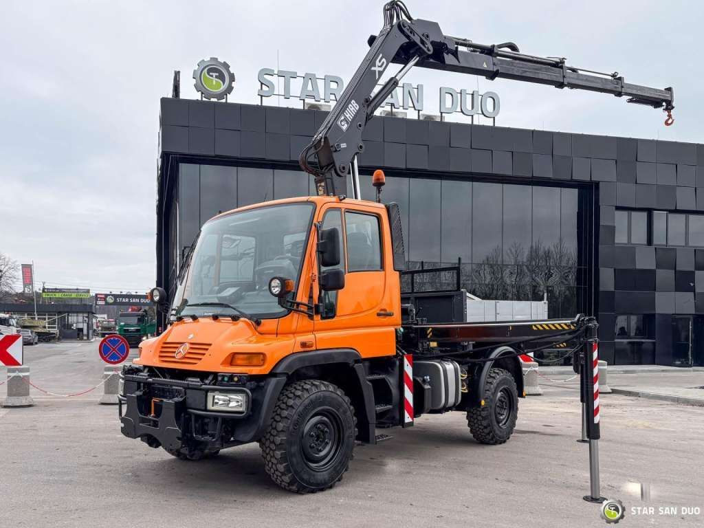 Unimog Mercedes-Benz UNIMOG U300 4x4 HIAB 122 D-3 CRANE Unimog Mercedes-Benz UNIMOG U300 4x4 HIAB 122 D-3 CRANE - شاحنة كرين, شاحنات مسطحة: صورة 1 Unimog Mercedes-Benz UNIMOG U300 4x4 HIAB 122 D-3 CRANE Unimog Mercedes-Benz UNIMOG U300 4x4 HIAB 122 D-3 CRANE - شاحنة كرين, شاحنات مسطحة: صورة 1