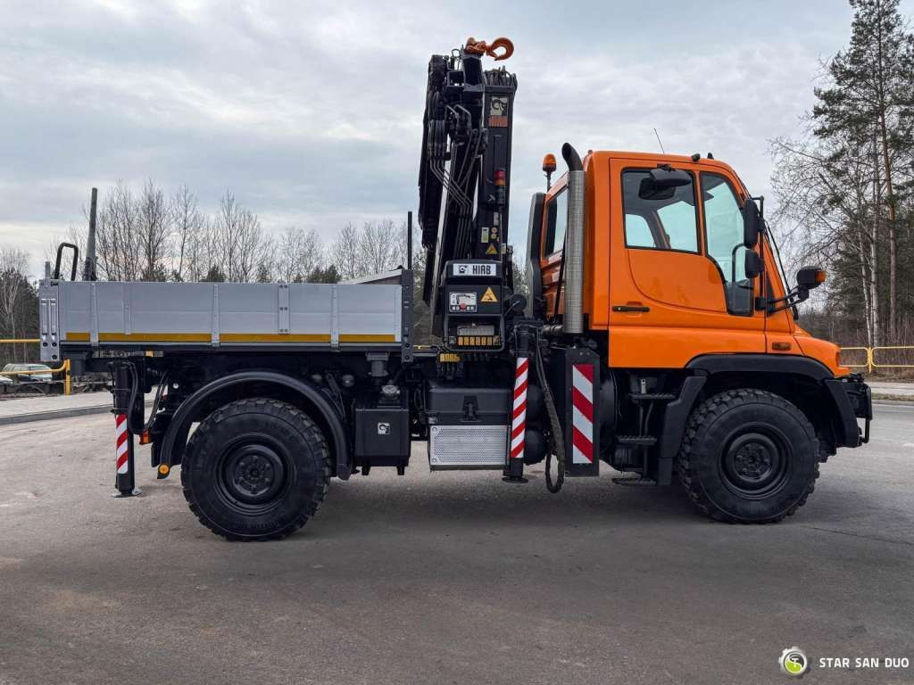 شاحنة كرين, شاحنات مسطحة Unimog Mercedes-Benz UNIMOG U300 4x4 HIAB 122 D-3 CRANE Unimog Mercedes-Benz UNIMOG U300 4x4 HIAB 122 D-3 CRANE: صورة 17