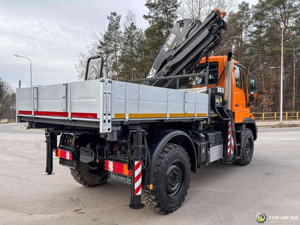 شاحنة كرين, شاحنات مسطحة Unimog Mercedes-Benz UNIMOG U300 4x4 HIAB 122 D-3 CRANE Unimog Mercedes-Benz UNIMOG U300 4x4 HIAB 122 D-3 CRANE: صورة 15