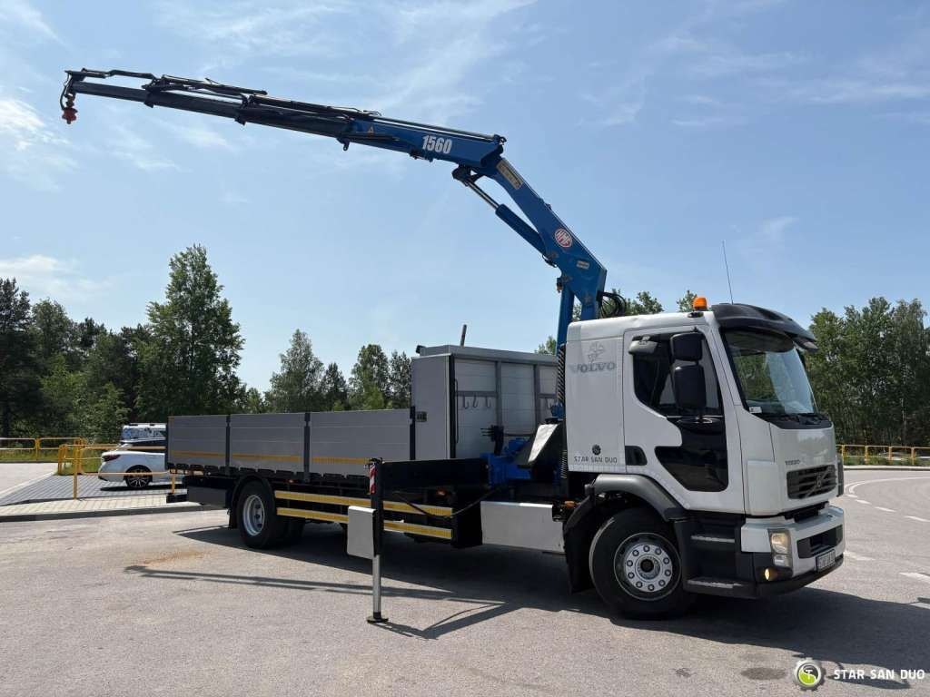 Volvo FE 240 4x2 HMF 1560 K3 HDS Rotator Crane Kran - شاحنة كرين: صورة 2 Volvo FE 240 4x2 HMF 1560 K3 HDS Rotator Crane Kran - شاحنة كرين: صورة 2