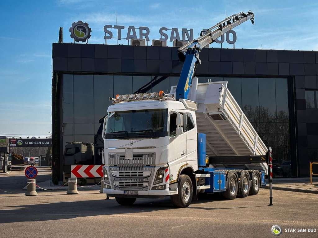 Volvo FH 16.550 8x4 Palfinger PK 34002-SH Crane Kippe - شاحنة قلاب: صورة 1 Volvo FH 16.550 8x4 Palfinger PK 34002-SH Crane Kippe - شاحنة قلاب: صورة 1