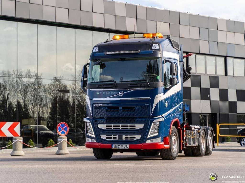 Volvo FH 500 6x2 HMF 3220-K5 HDS Crane Euro 6 - شاحنة كرين, وحدة جر: صورة 5 Volvo FH 500 6x2 HMF 3220-K5 HDS Crane Euro 6 - شاحنة كرين, وحدة جر: صورة 5
