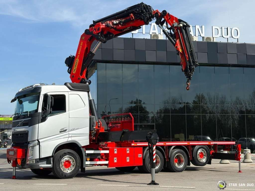 Volvo FH 500 8x4*4 PK65002 Fly JIB Crane 7456 h Winch - شاحنة كرين: صورة 3 Volvo FH 500 8x4*4 PK65002 Fly JIB Crane 7456 h Winch - شاحنة كرين: صورة 3