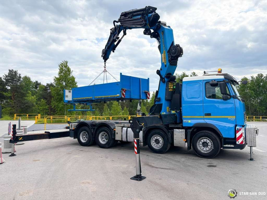 Volvo FH 500 8x4 Palfinger PK 92002 SH Fly Jib Winch - شاحنة كرين: صورة 3 Volvo FH 500 8x4 Palfinger PK 92002 SH Fly Jib Winch - شاحنة كرين: صورة 3