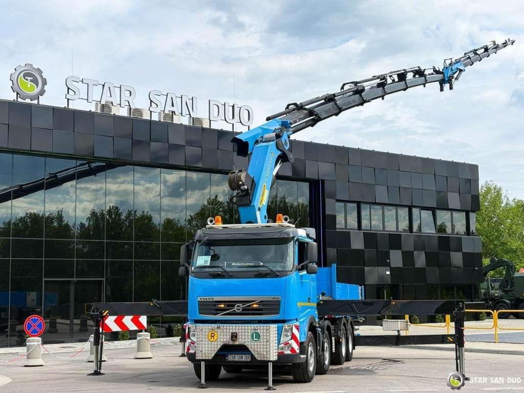 Volvo FH 500 8x4 Palfinger PK 92002 SH Fly Jib Winch - شاحنة كرين: صورة 1 Volvo FH 500 8x4 Palfinger PK 92002 SH Fly Jib Winch - شاحنة كرين: صورة 1