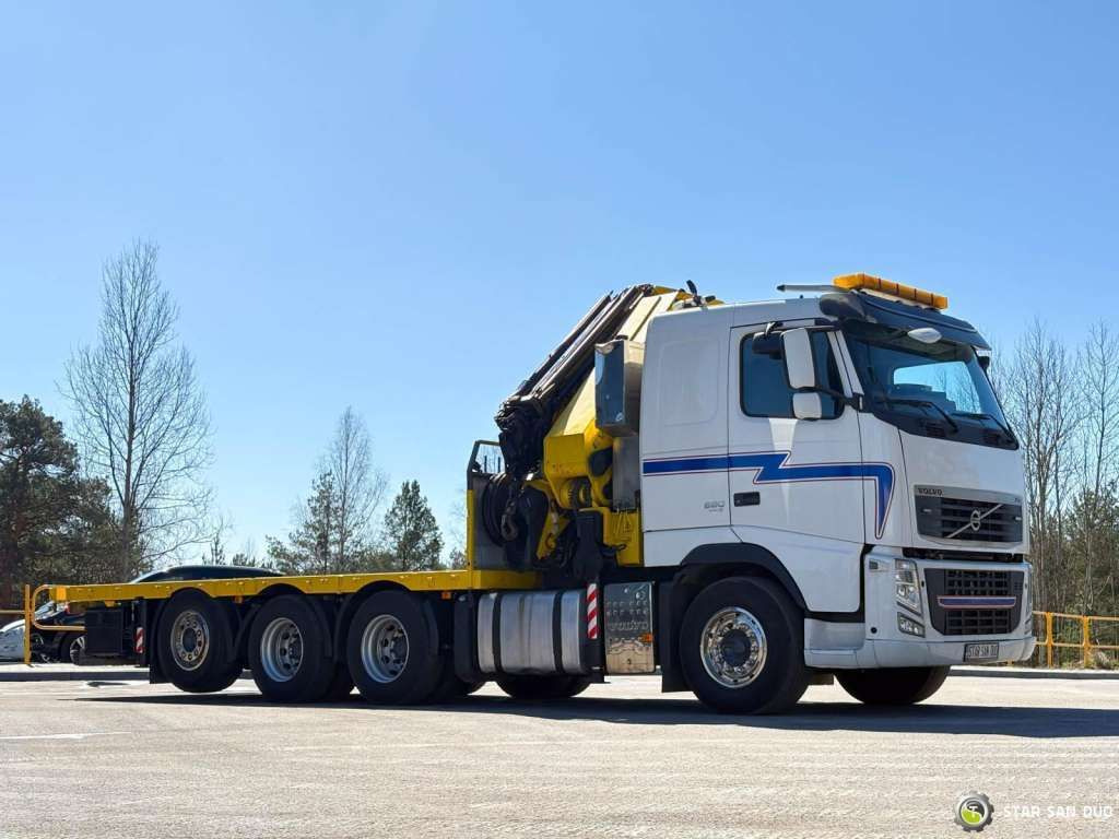 Volvo FH 520 8x4 HMF ODIN K6 EURO 5 FLY JIB Crane - شاحنة كرين: صورة 5 Volvo FH 520 8x4 HMF ODIN K6 EURO 5 FLY JIB Crane - شاحنة كرين: صورة 5
