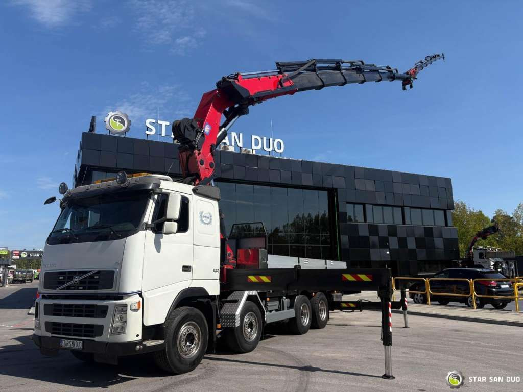 Volvo FH 520 8x4 HMF THOR K6 Fly Jib Euro 4 Winch - شاحنة كرين: صورة 3 Volvo FH 520 8x4 HMF THOR K6 Fly Jib Euro 4 Winch - شاحنة كرين: صورة 3