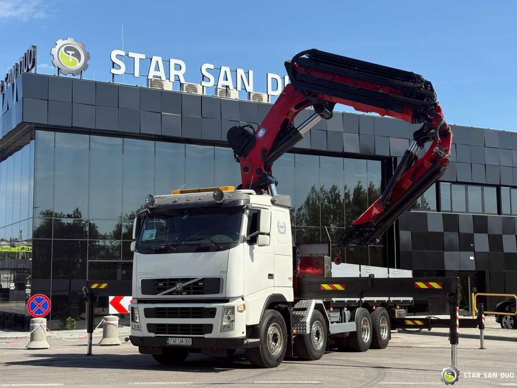 Volvo FH 520 8x4 HMF THOR K6 Fly Jib Euro 4 Winch - شاحنة كرين: صورة 4 Volvo FH 520 8x4 HMF THOR K6 Fly Jib Euro 4 Winch - شاحنة كرين: صورة 4