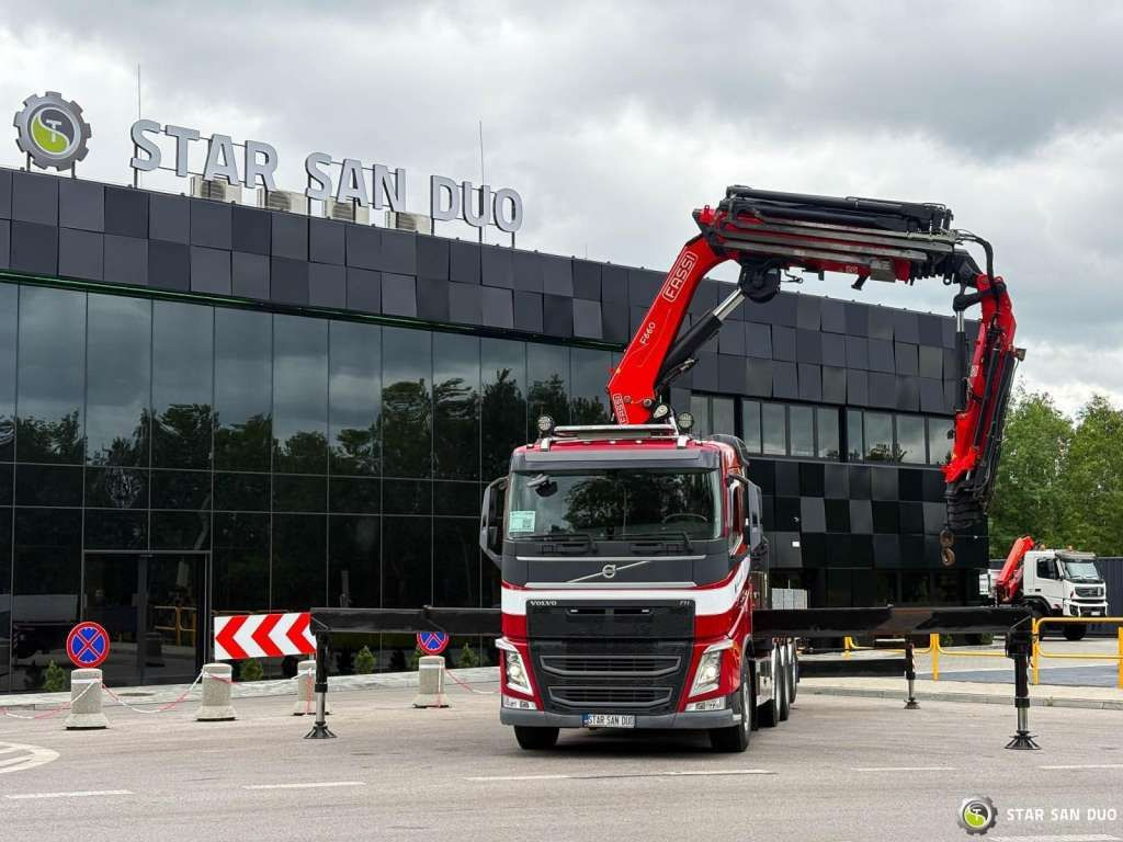 Volvo FH 540 8x4 FASSI F 660 HDS Fly Jib Winch - شاحنة كرين: صورة 4 Volvo FH 540 8x4 FASSI F 660 HDS Fly Jib Winch - شاحنة كرين: صورة 4