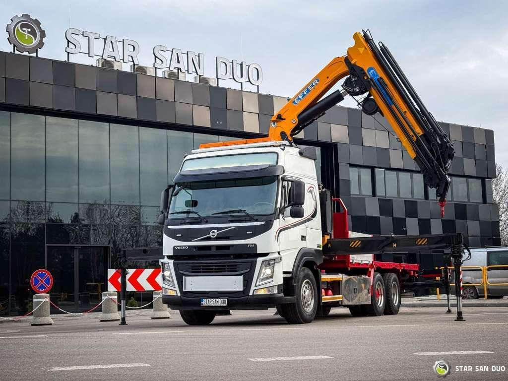 Volvo FM 450 6x2 EFFER 395/8S Euro 6 Crane Winch - شاحنة كرين: صورة 4 Volvo FM 450 6x2 EFFER 395/8S Euro 6 Crane Winch - شاحنة كرين: صورة 4