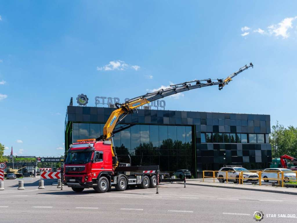 Volvo FMX 500 8x2 Effer 585 Fly Jib Winch Crane Kran - شاحنة كرين: صورة 2 Volvo FMX 500 8x2 Effer 585 Fly Jib Winch Crane Kran - شاحنة كرين: صورة 2