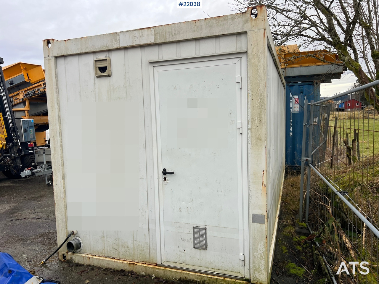 20 fot container m/ wc, dusj, vask, varmtvannsbereder, kjøkken og oppholdsrom - حاوية البناء: صورة 2 20 fot container m/ wc, dusj, vask, varmtvannsbereder, kjøkken og oppholdsrom - حاوية البناء: صورة 2