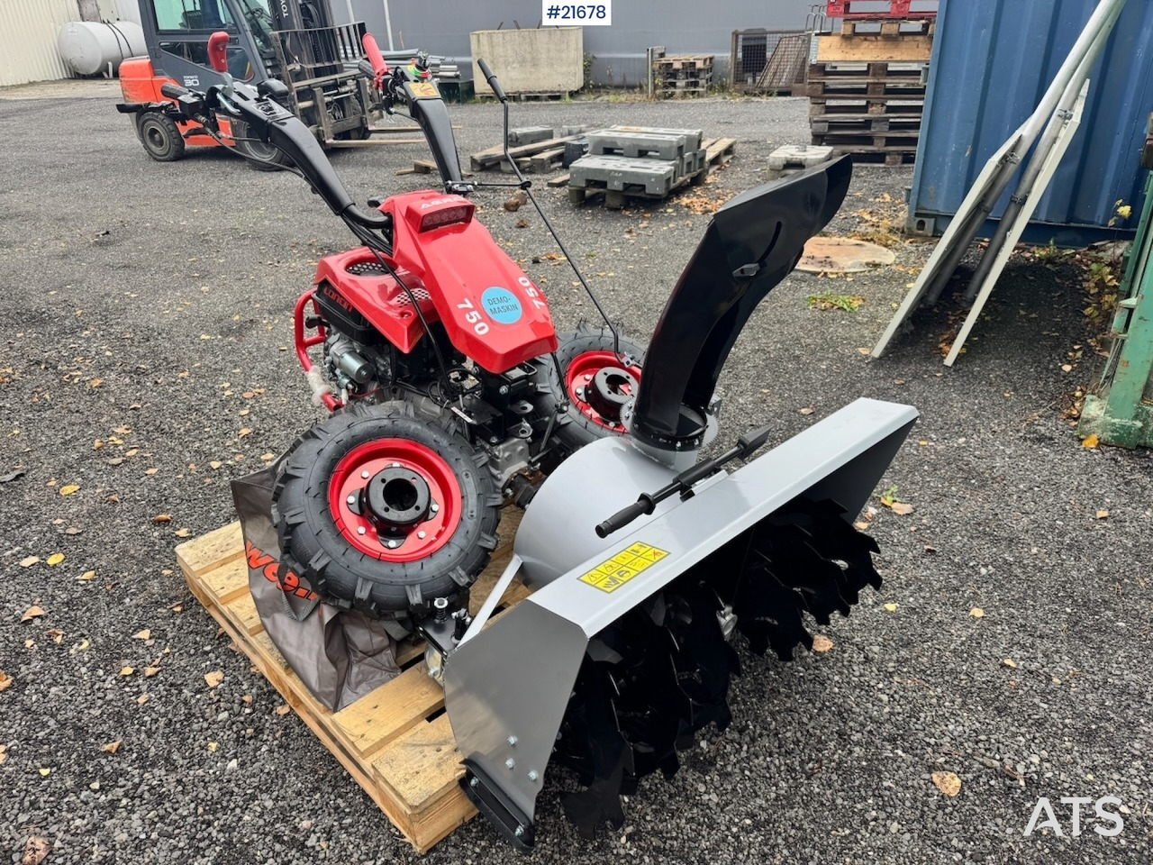 Agro 750 - آلة حراثة الحدائق: صورة 2 Agro 750 - آلة حراثة الحدائق: صورة 2