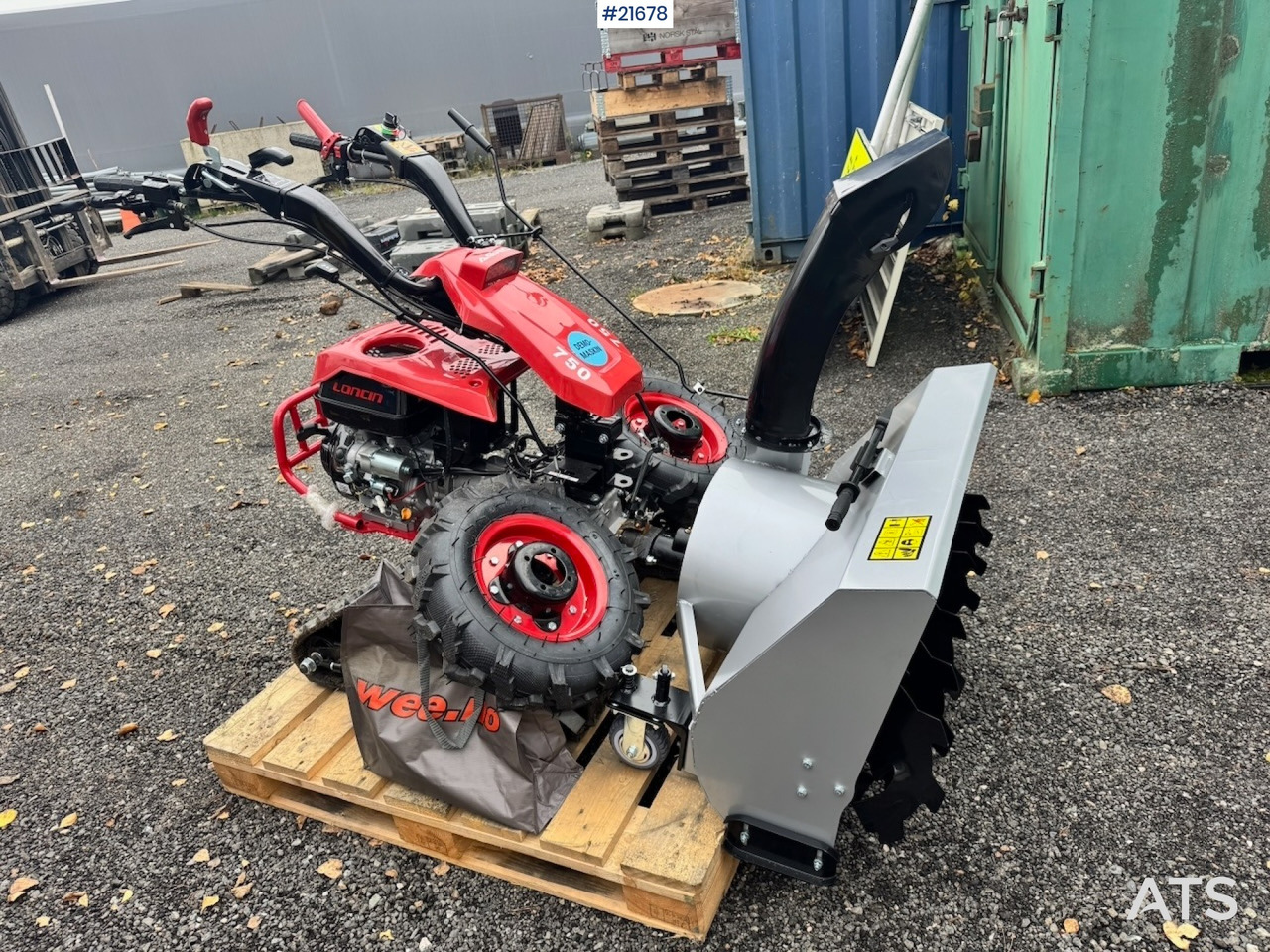 Agro 750 - آلة حراثة الحدائق: صورة 1 Agro 750 - آلة حراثة الحدائق: صورة 1