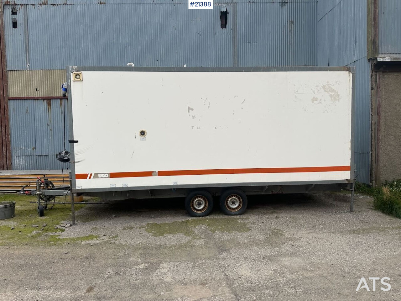 Arnpro Brakke - حاوية البناء, عربة مقطورة: صورة 4 Arnpro Brakke - حاوية البناء, عربة مقطورة: صورة 4