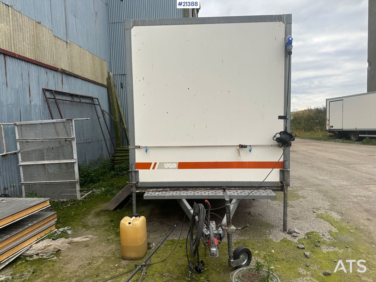 Arnpro Brakke - حاوية البناء, عربة مقطورة: صورة 2 Arnpro Brakke - حاوية البناء, عربة مقطورة: صورة 2