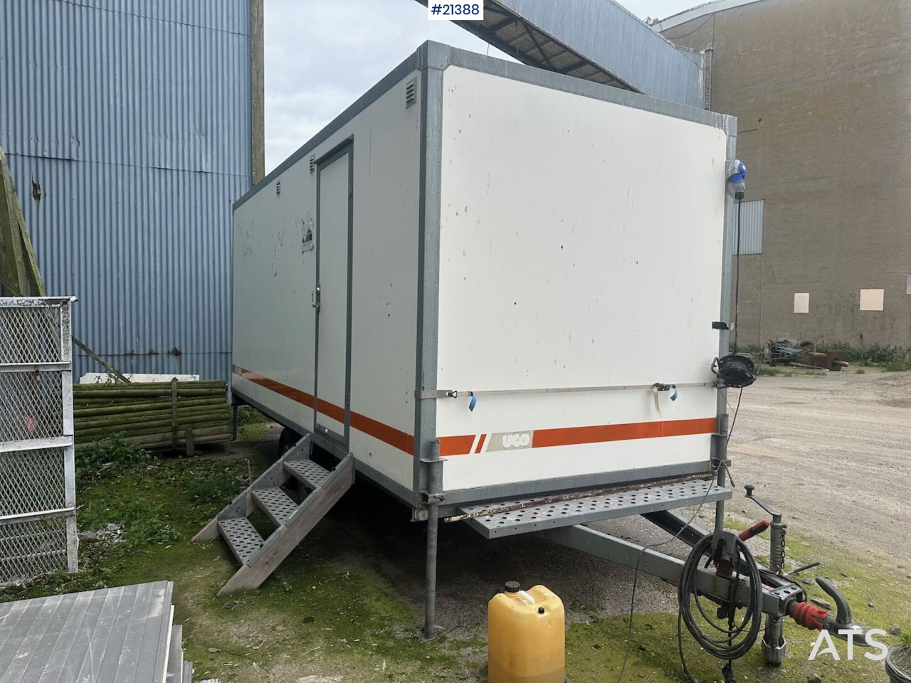 Arnpro Brakke - حاوية البناء, عربة مقطورة: صورة 3 Arnpro Brakke - حاوية البناء, عربة مقطورة: صورة 3