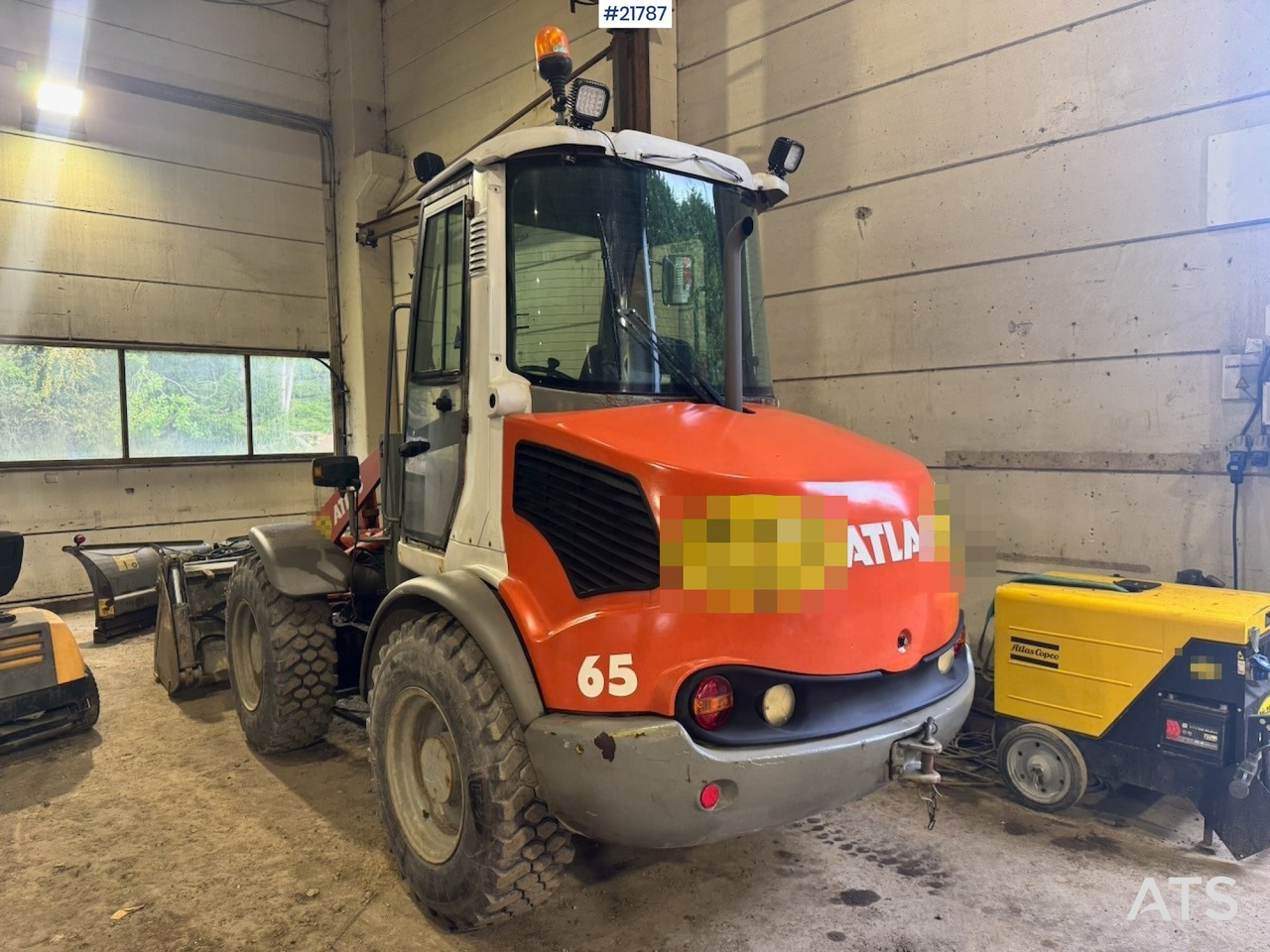 Atlas 65S - اللودر بعجل: صورة 4 Atlas 65S - اللودر بعجل: صورة 4