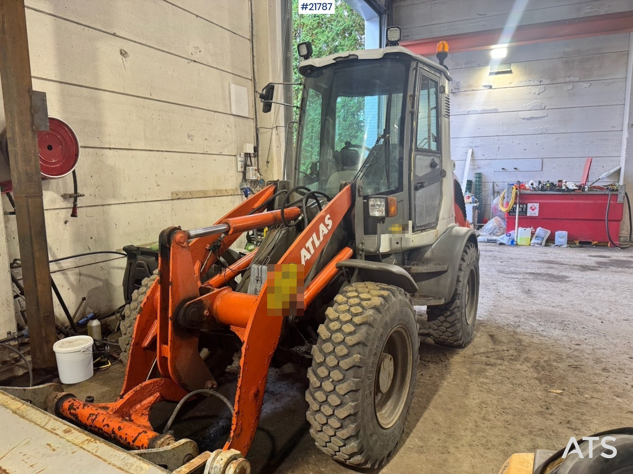 Atlas 65S - اللودر بعجل: صورة 2 Atlas 65S - اللودر بعجل: صورة 2