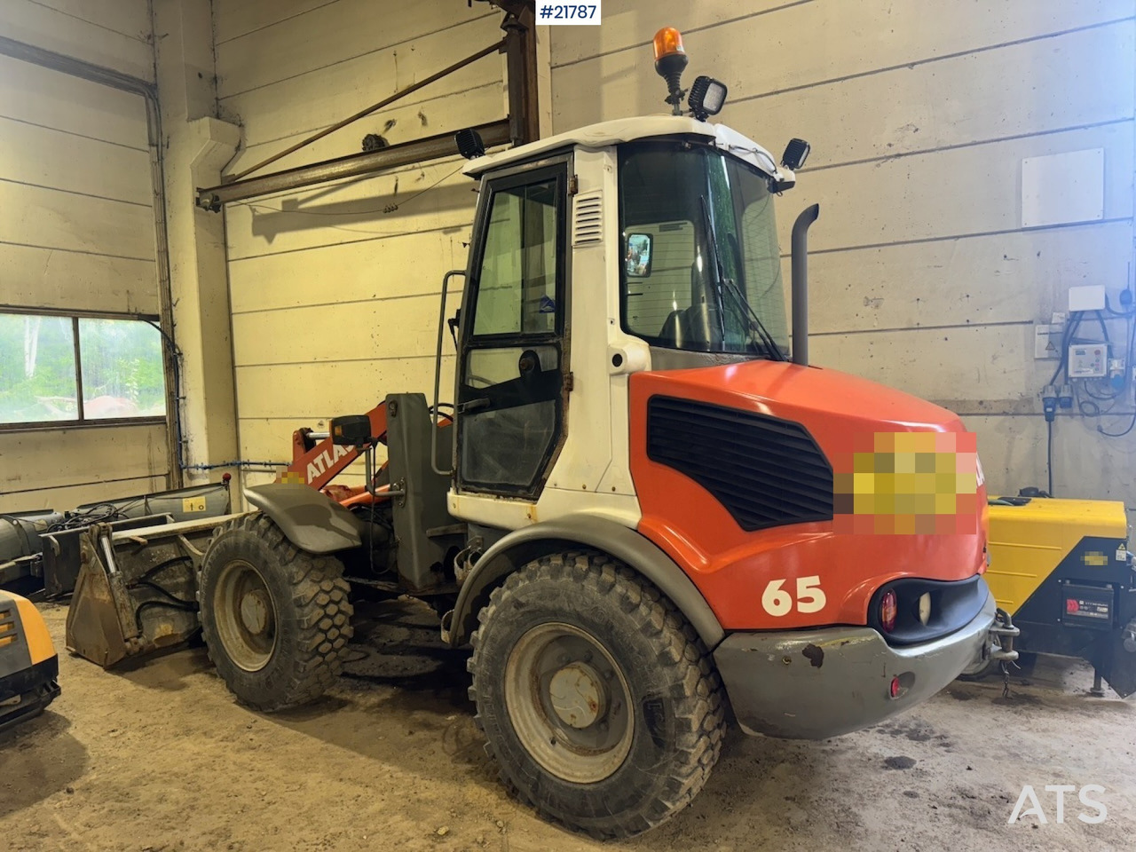 Atlas 65S - اللودر بعجل: صورة 3 Atlas 65S - اللودر بعجل: صورة 3