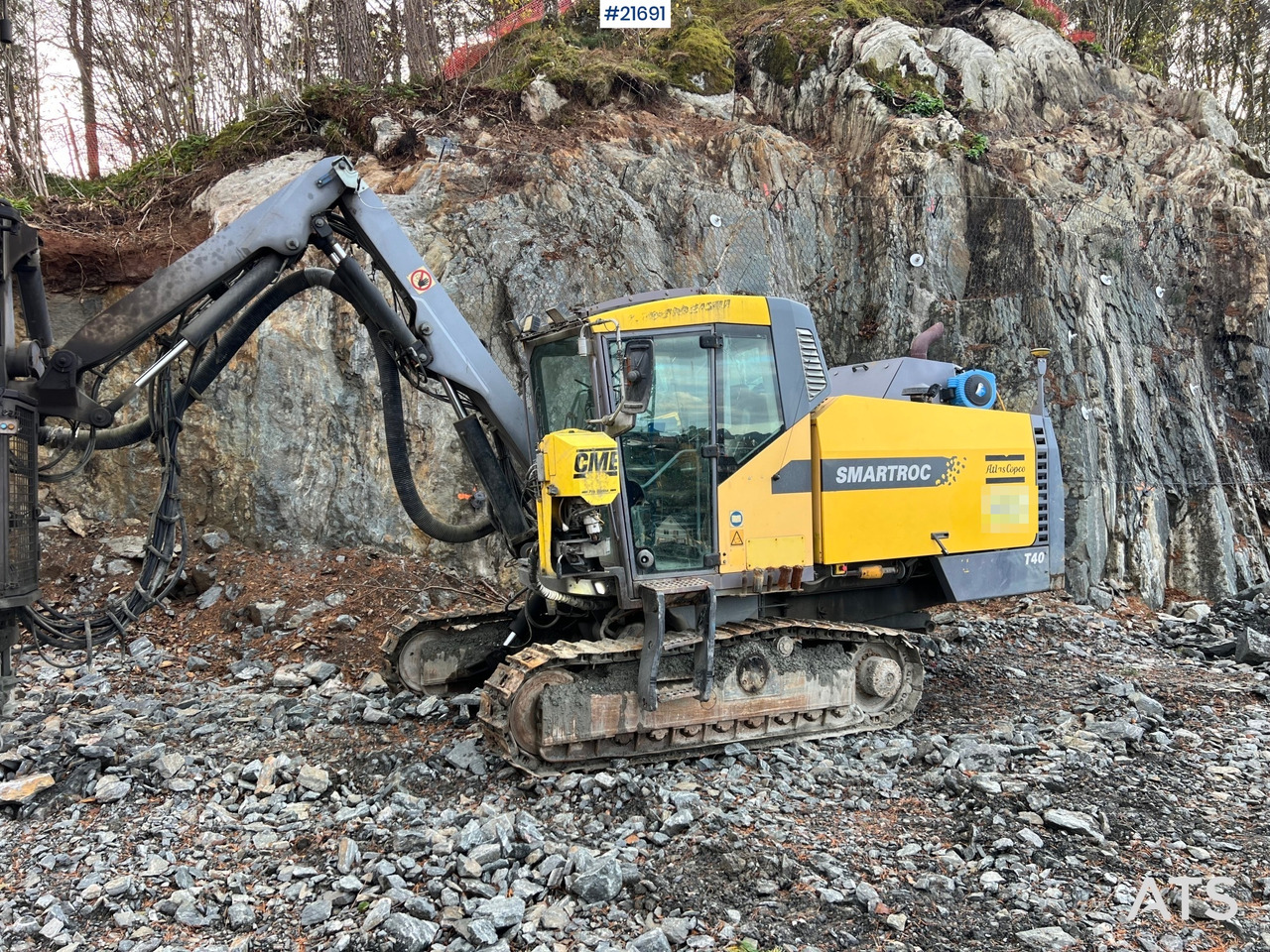 Atlas Copco Flexiroc T40-11 borerigg m/2540 hammer,CME sliper og gps - برج الحفر: صورة 3 Atlas Copco Flexiroc T40-11 borerigg m/2540 hammer,CME sliper og gps - برج الحفر: صورة 3