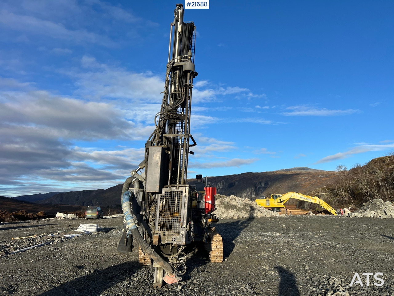 Atlas Copco T35R-01 Borerigg m/ cop 2540 hammer, sliper og Leica gps - برج الحفر: صورة 3 Atlas Copco T35R-01 Borerigg m/ cop 2540 hammer, sliper og Leica gps - برج الحفر: صورة 3