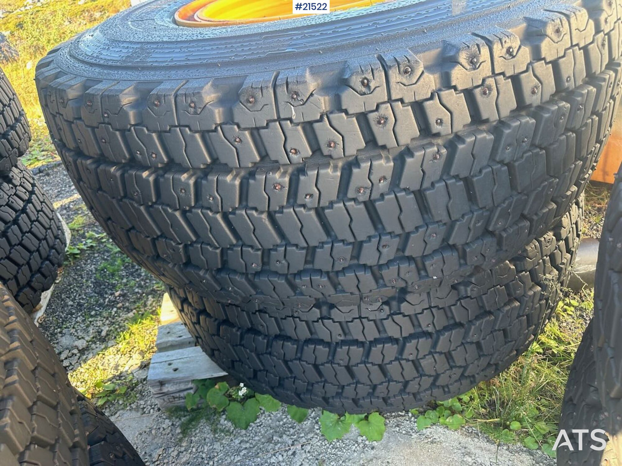 Bridgestone hjullaster dekk til Volvo L110 - إطارات - آلات البناء: صورة 5 Bridgestone hjullaster dekk til Volvo L110 - إطارات - آلات البناء: صورة 5