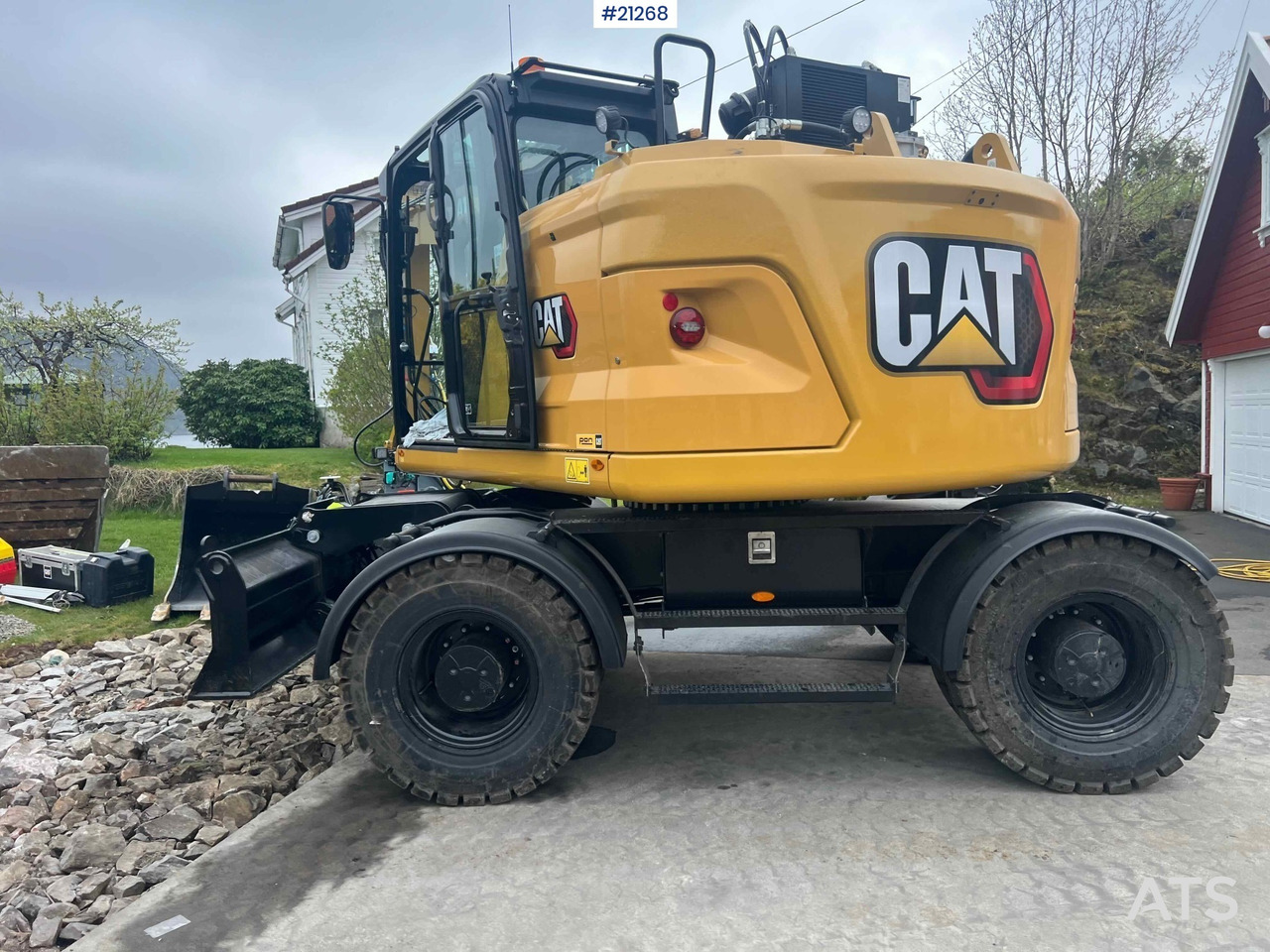 حفارة دولاب CAT M315 Hjulmaskin m/ graveskuffe, rotortilt, pusseskuffe: صورة 11 حفارة دولاب CAT M315 Hjulmaskin m/ graveskuffe, rotortilt, pusseskuffe: صورة 11