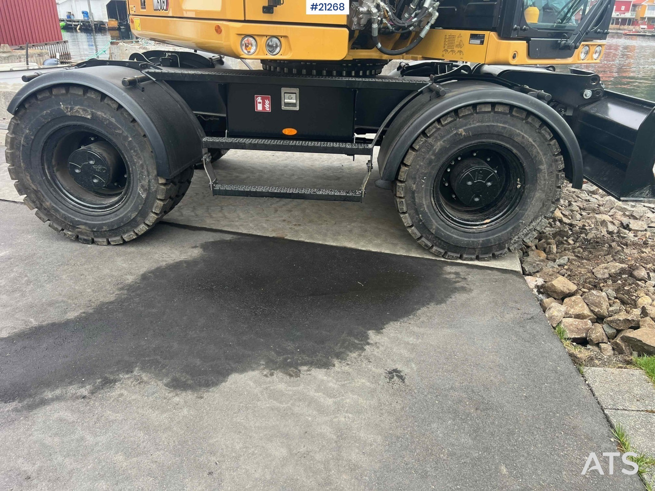 حفارة دولاب CAT M315 Hjulmaskin m/ graveskuffe, rotortilt, pusseskuffe: صورة 12 حفارة دولاب CAT M315 Hjulmaskin m/ graveskuffe, rotortilt, pusseskuffe: صورة 12