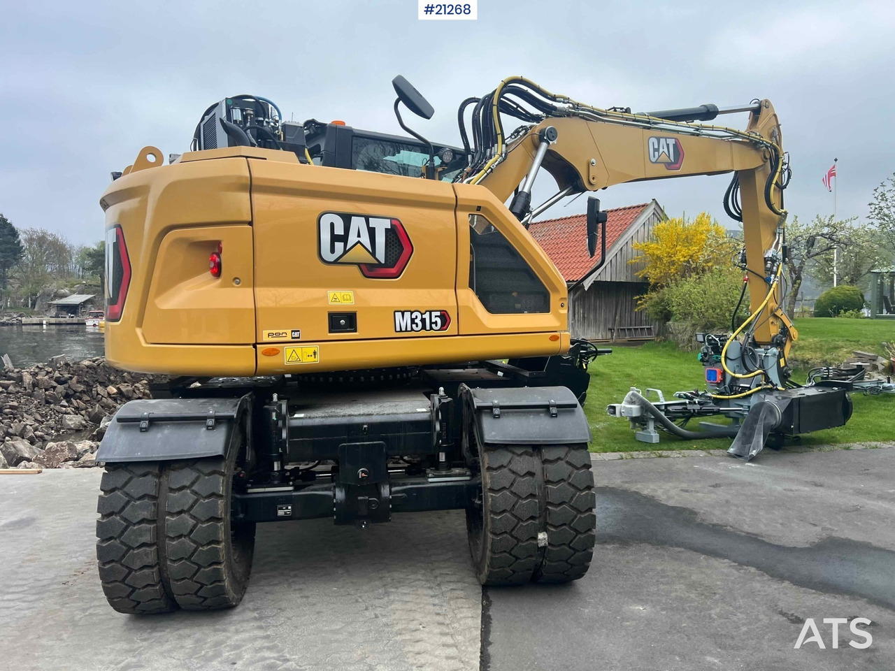 حفارة دولاب CAT M315 Hjulmaskin m/ graveskuffe, rotortilt, pusseskuffe: صورة 15 حفارة دولاب CAT M315 Hjulmaskin m/ graveskuffe, rotortilt, pusseskuffe: صورة 15