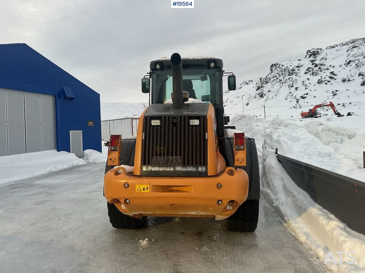 Case 721E hjullaster m/ snøskuffe og grusskuffe. Ny vekt og 2 sett dekk. SE VIDEO - اللودر بعجل: صورة 5 Case 721E hjullaster m/ snøskuffe og grusskuffe. Ny vekt og 2 sett dekk. SE VIDEO - اللودر بعجل: صورة 5