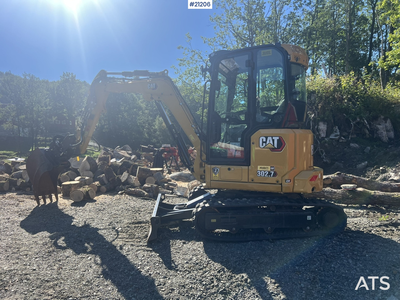 Caterpillar 302.7 CR - حفارة مُصَّغرة: صورة 4 Caterpillar 302.7 CR - حفارة مُصَّغرة: صورة 4