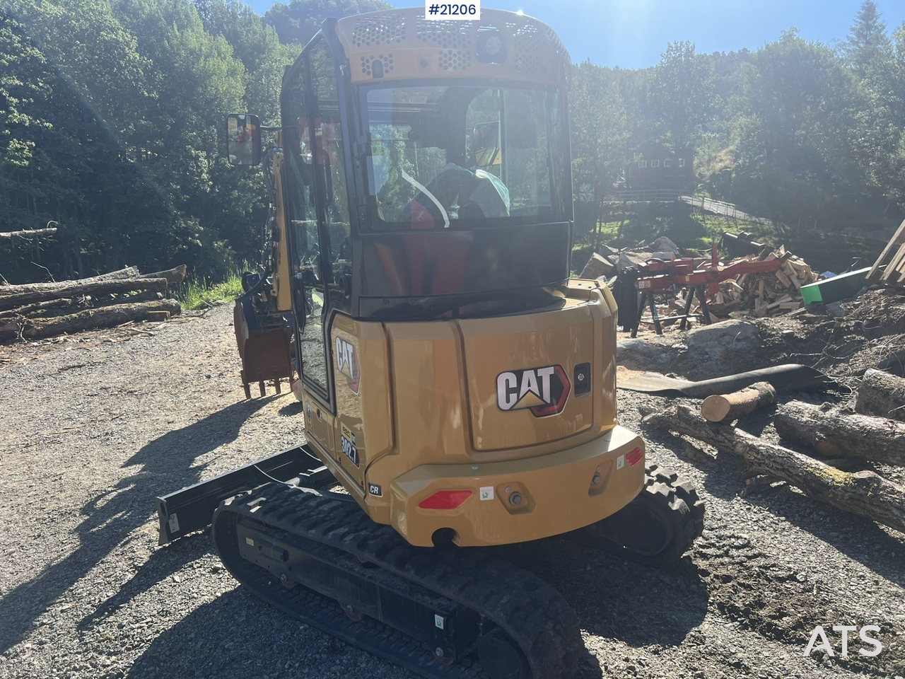 Caterpillar 302.7 CR - حفارة مُصَّغرة: صورة 3 Caterpillar 302.7 CR - حفارة مُصَّغرة: صورة 3