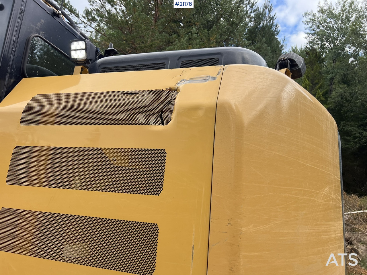 حفار زحاف Caterpillar 320 ELRR gravemaskin m/ tannskuffe SE VIDEO: صورة 17