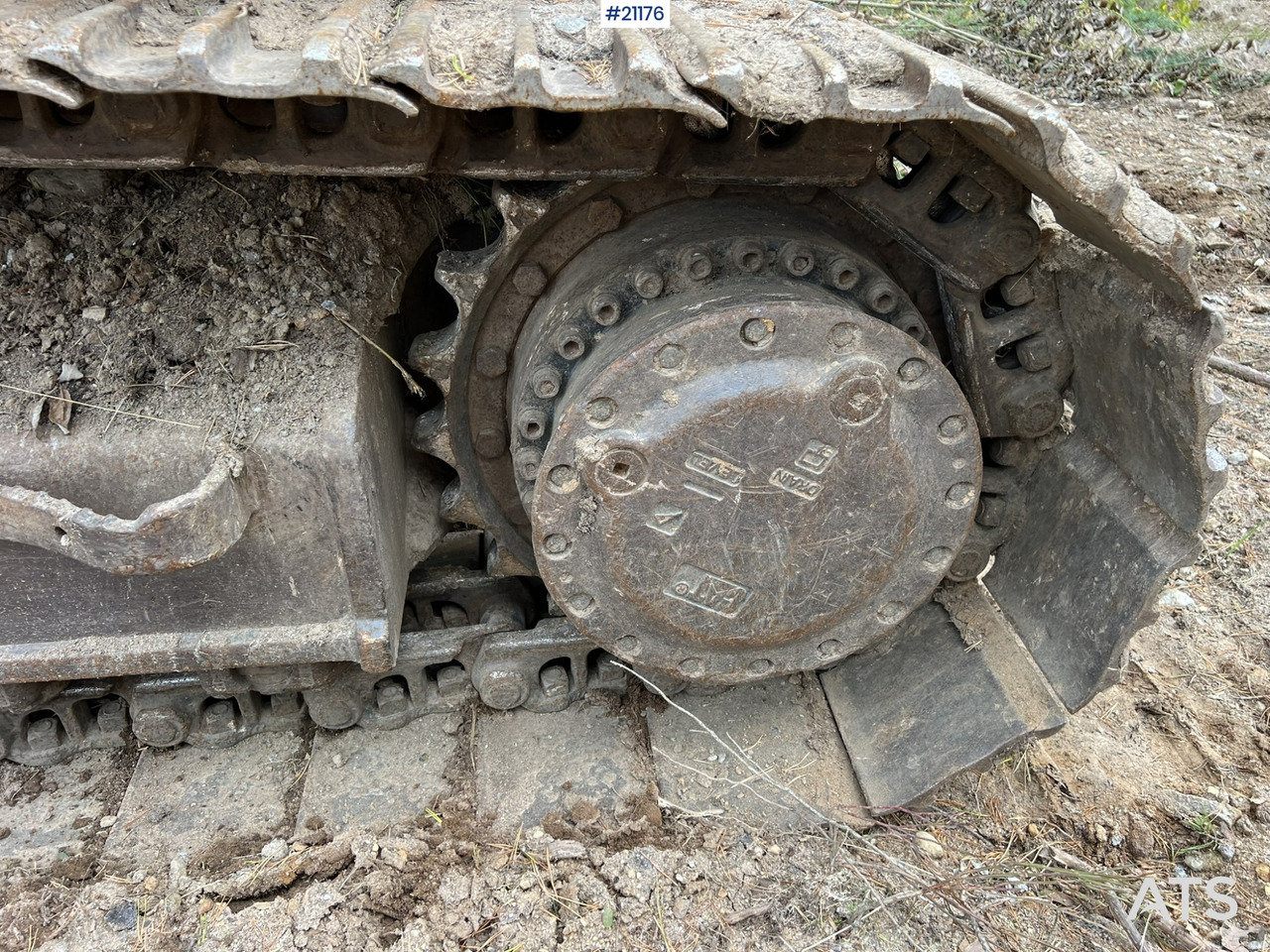 حفار زحاف Caterpillar 320 ELRR gravemaskin m/ tannskuffe SE VIDEO: صورة 13